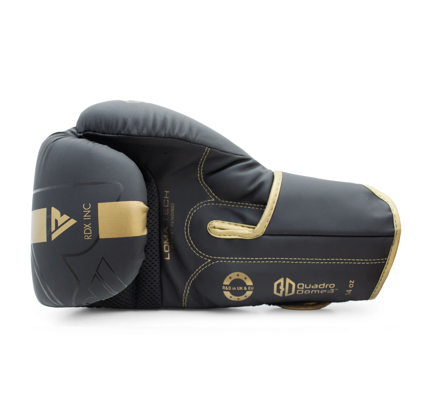 RDX F6 Kara Matte Golden Boxing Gloves
