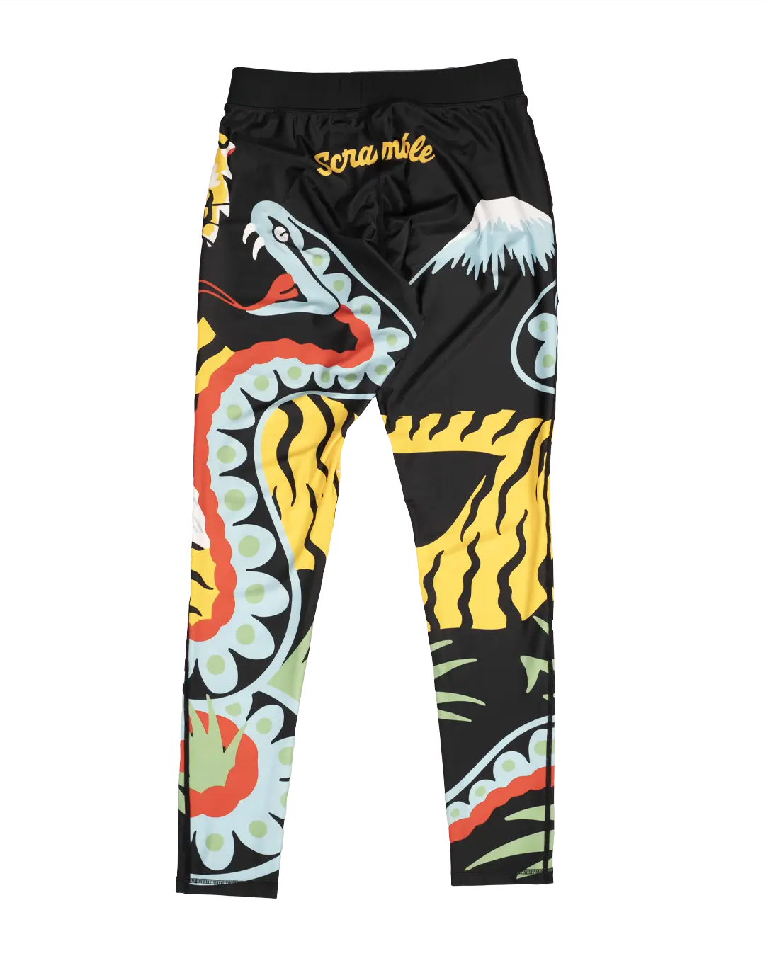 Scramble Sukajan Compression Spats | High-Performance BJJ Gear