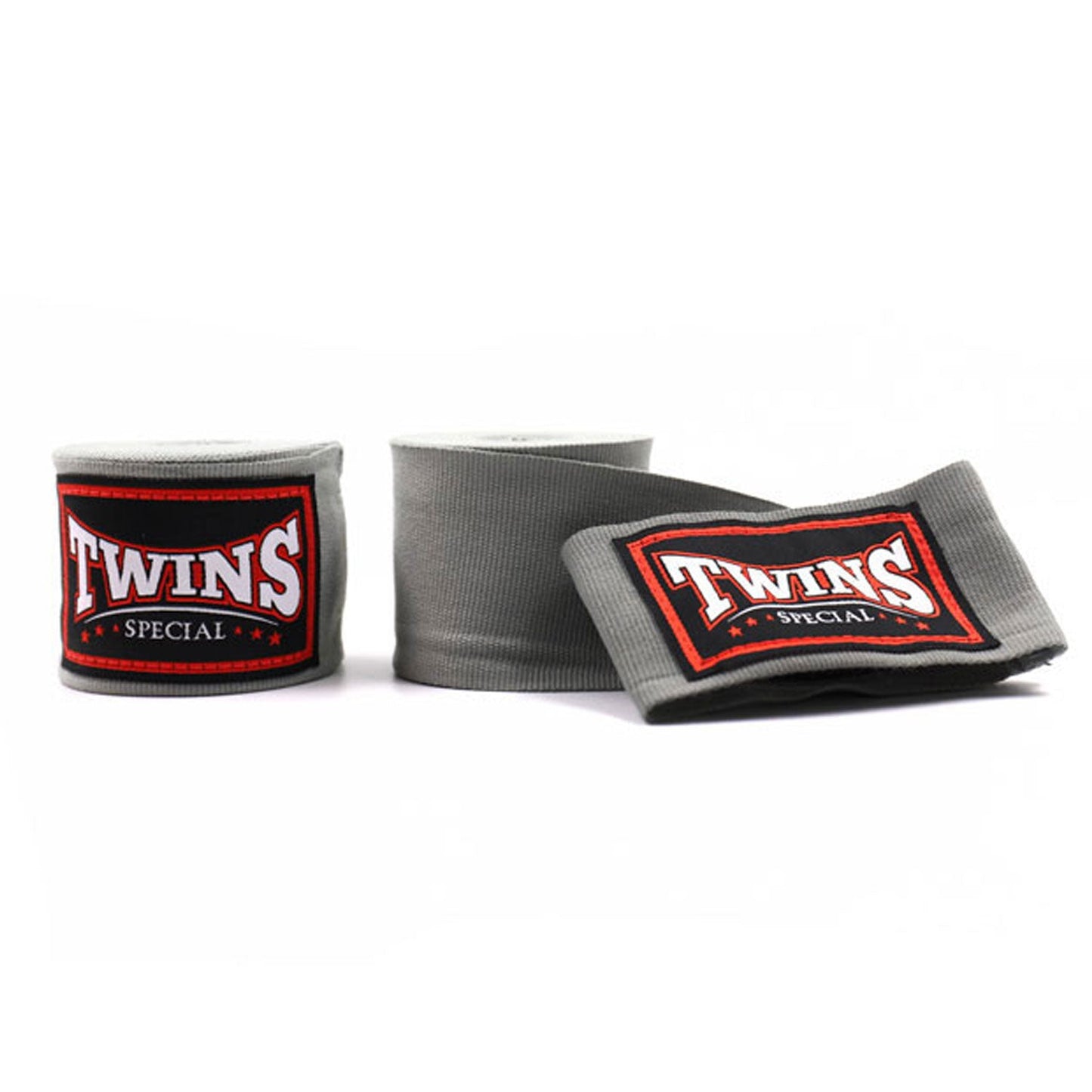 Twins Special CH5 4.5m Elastic Handwraps - Grey