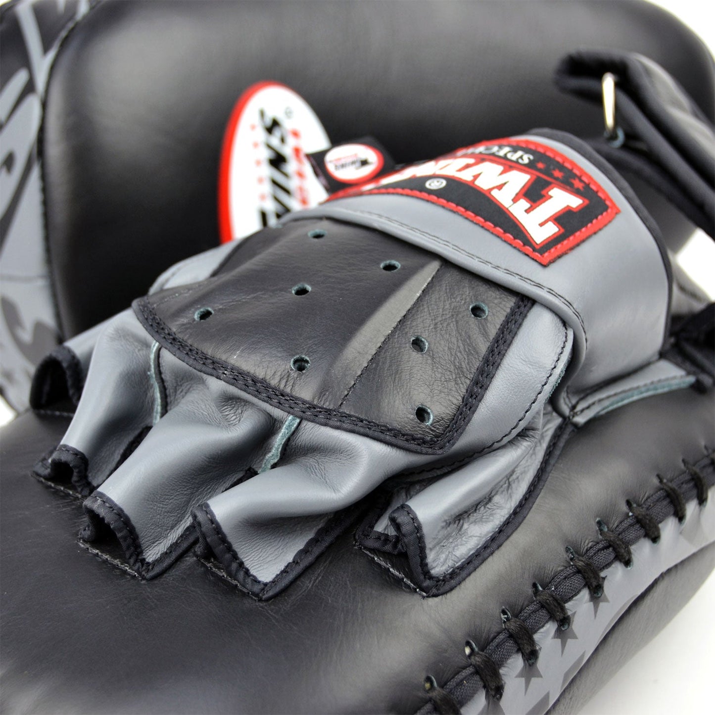 PML23 Twins Hybrid Focus Mitts Black-Grey