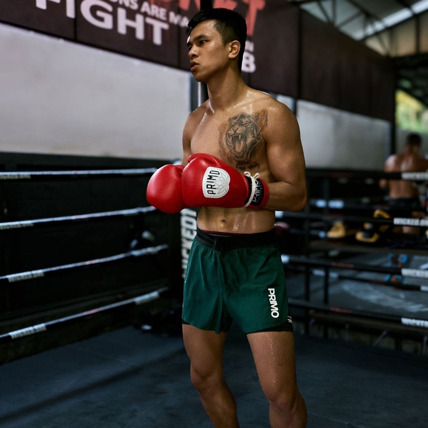 Primo E.S.C. (Elite Strikers Club) Compression Shorts - Forest Green