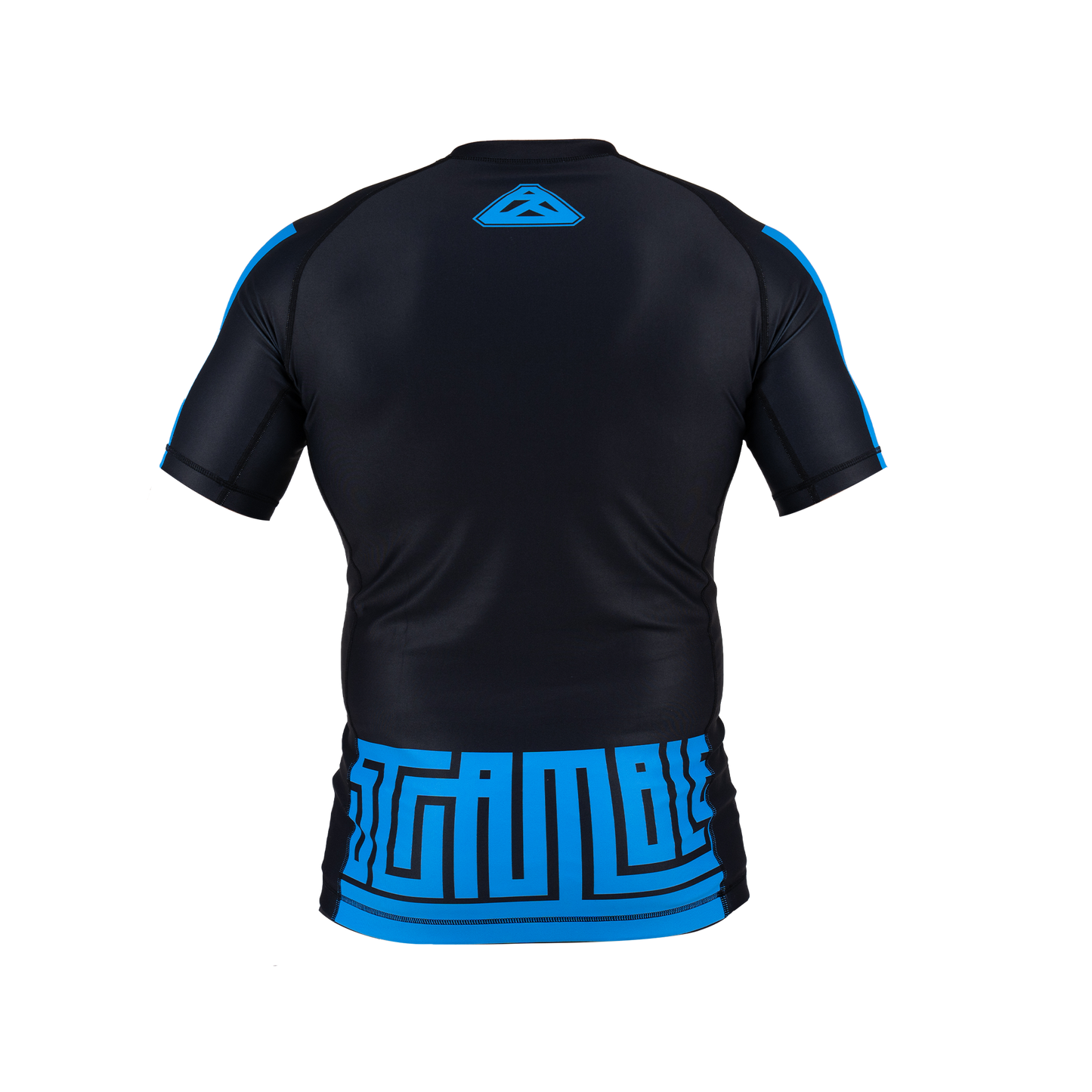 Scramble Ranked Rashguard Short Sleeve - Blue