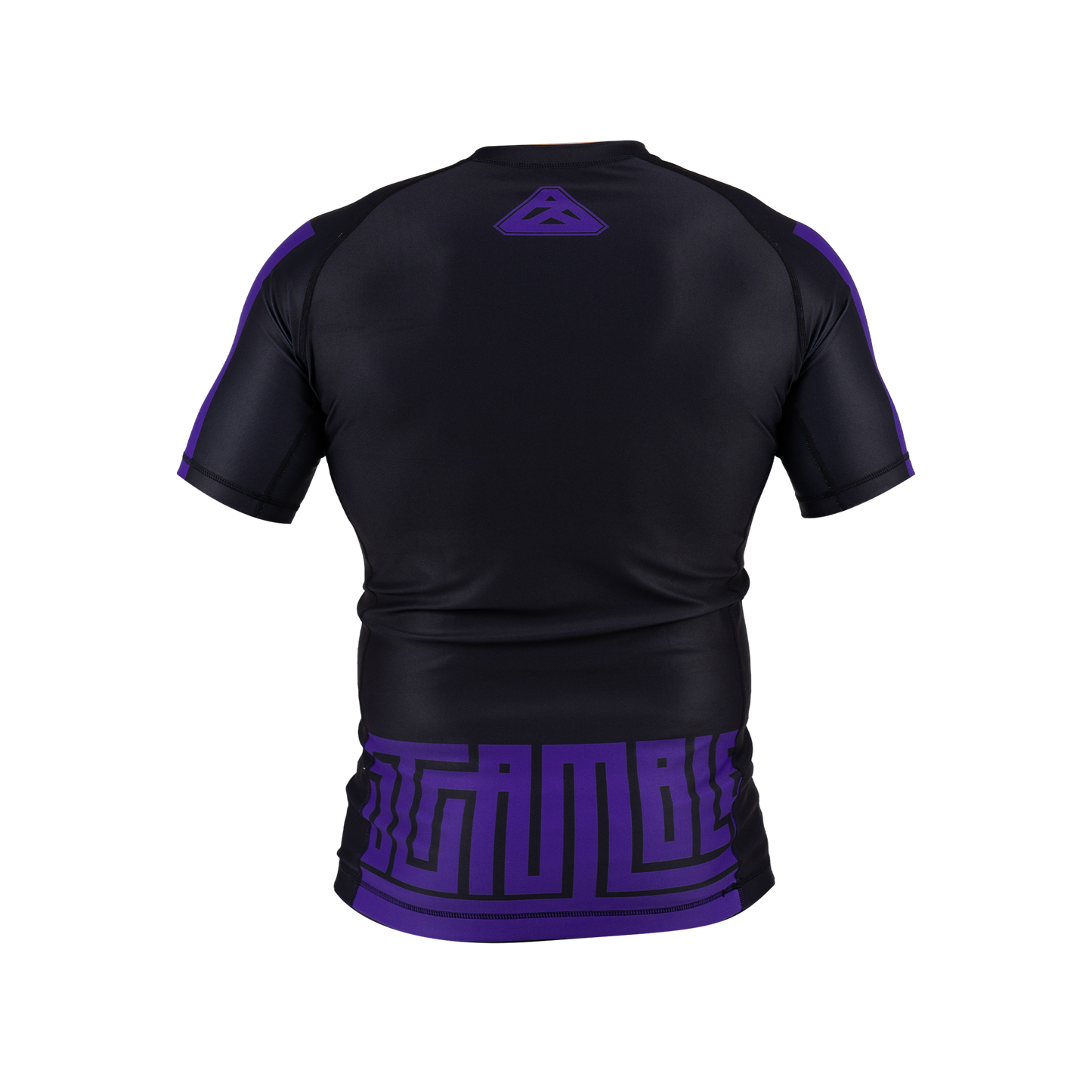 Scramble Ranked Rashguard Short Sleeve- Purple