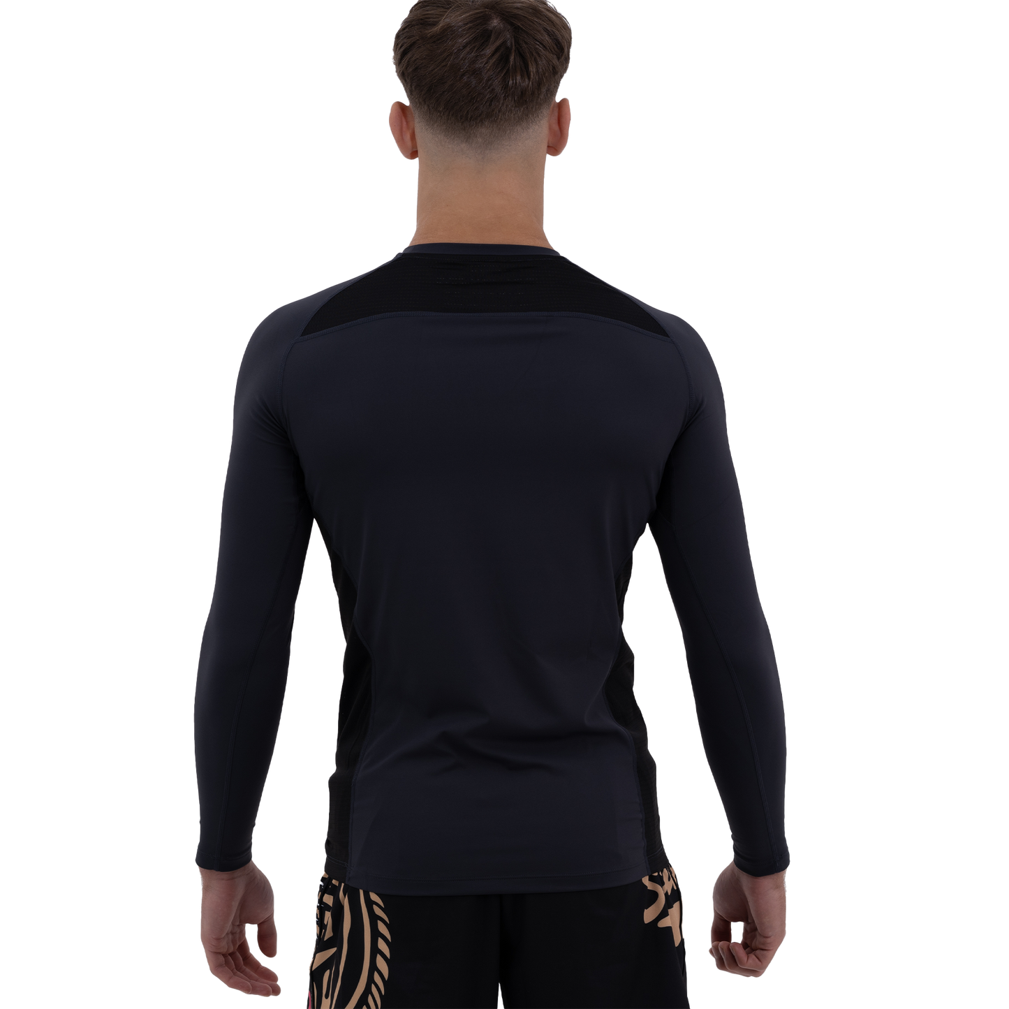 Scramble Shinobi Long Sleeve Rashguard – Black
