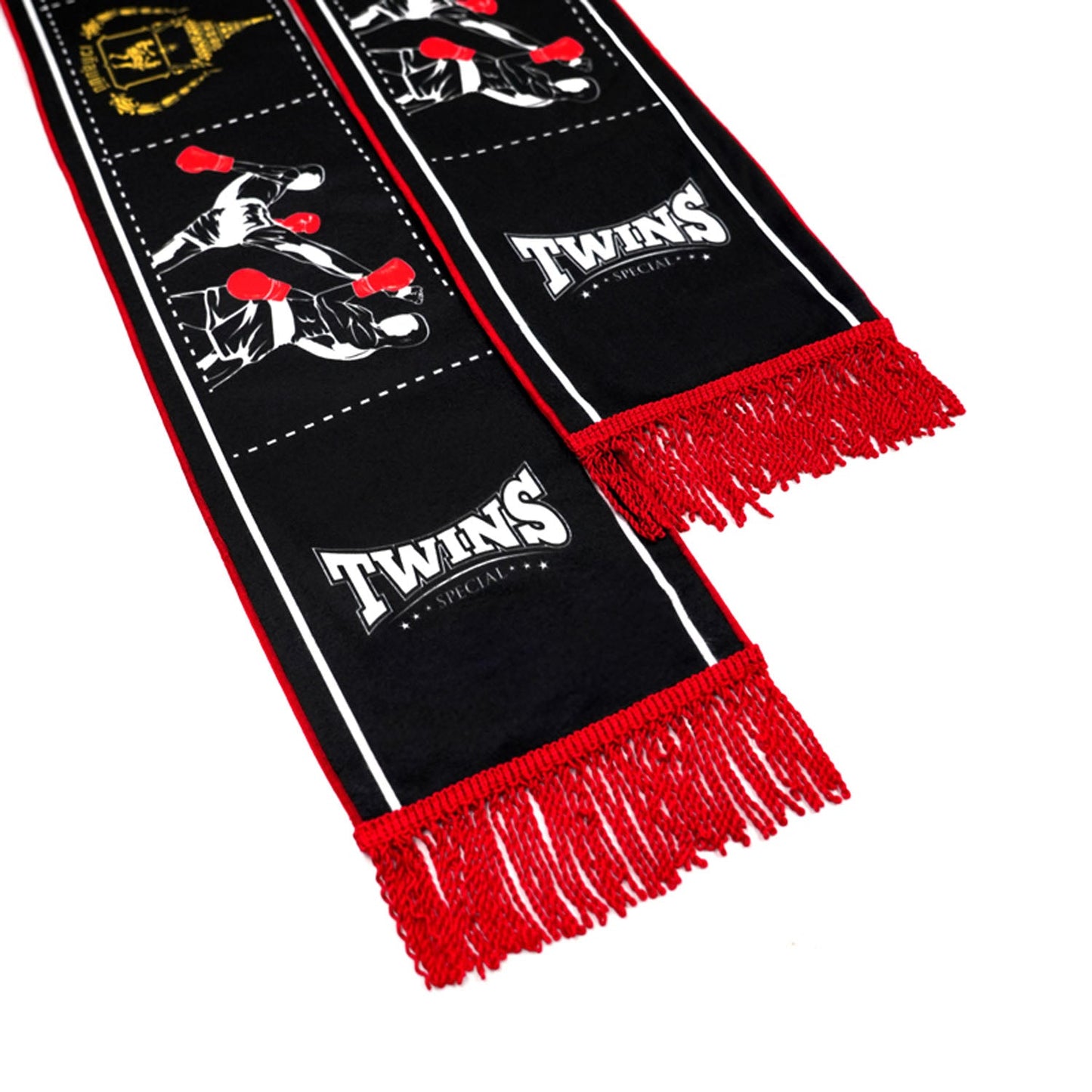 Twins Special Limited Edition Scarf - 01 - Black-Red
