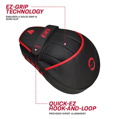 RDX F6 KARA Red Focus Mitts Punch Pads