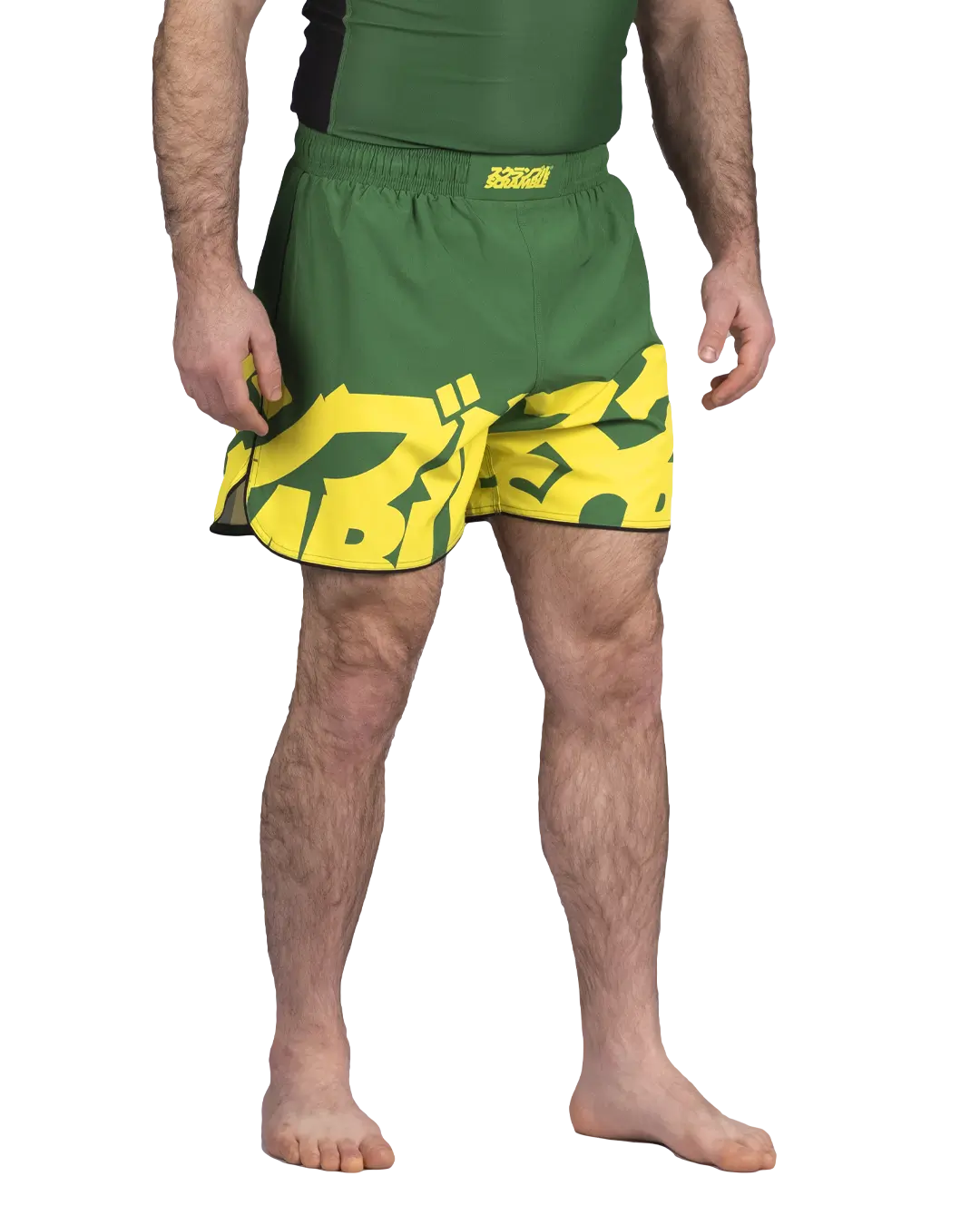 Scramble Baka Green/Yellow Shorts