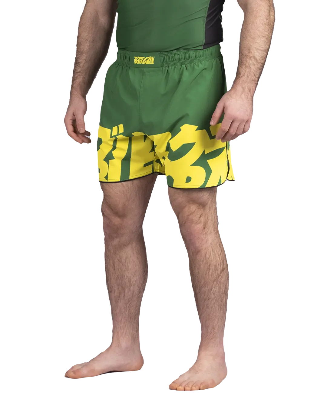 Scramble Baka Green/Yellow Shorts