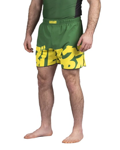 Scramble Baka Green/Yellow Shorts