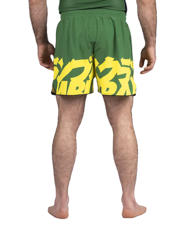 Scramble Baka Green/Yellow Shorts
