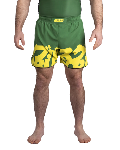 Scramble Baka Green/Yellow Shorts