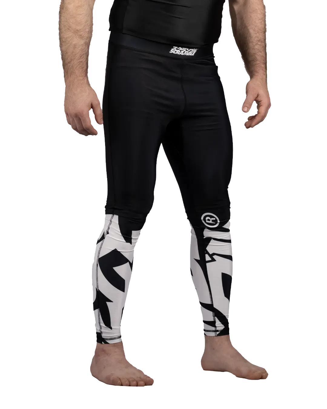 Scramble Baka Compression Spats - Black | Premium BJJ & No-Gi Grappling Gear