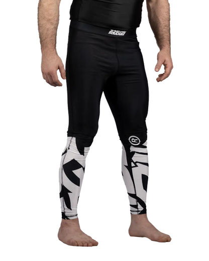 Scramble Baka Compression Spats - Black | Premium BJJ & No-Gi Grappling Gear
