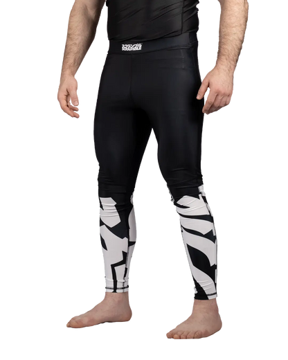 Scramble Baka Compression Spats - Black | Premium BJJ & No-Gi Grappling Gear