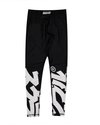 Scramble Baka Compression Spats - Black | Premium BJJ & No-Gi Grappling Gear