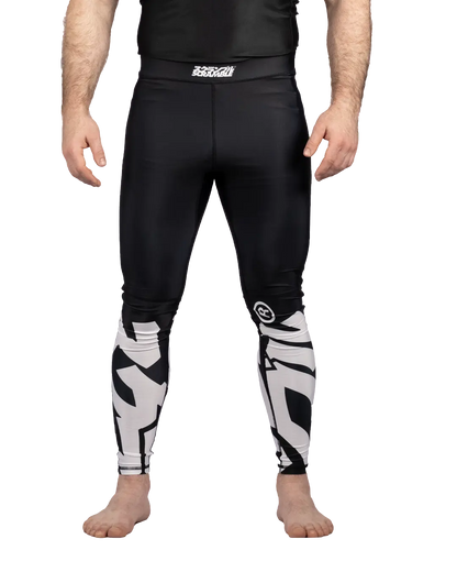 Scramble Baka Compression Spats - Black | Premium BJJ & No-Gi Grappling Gear