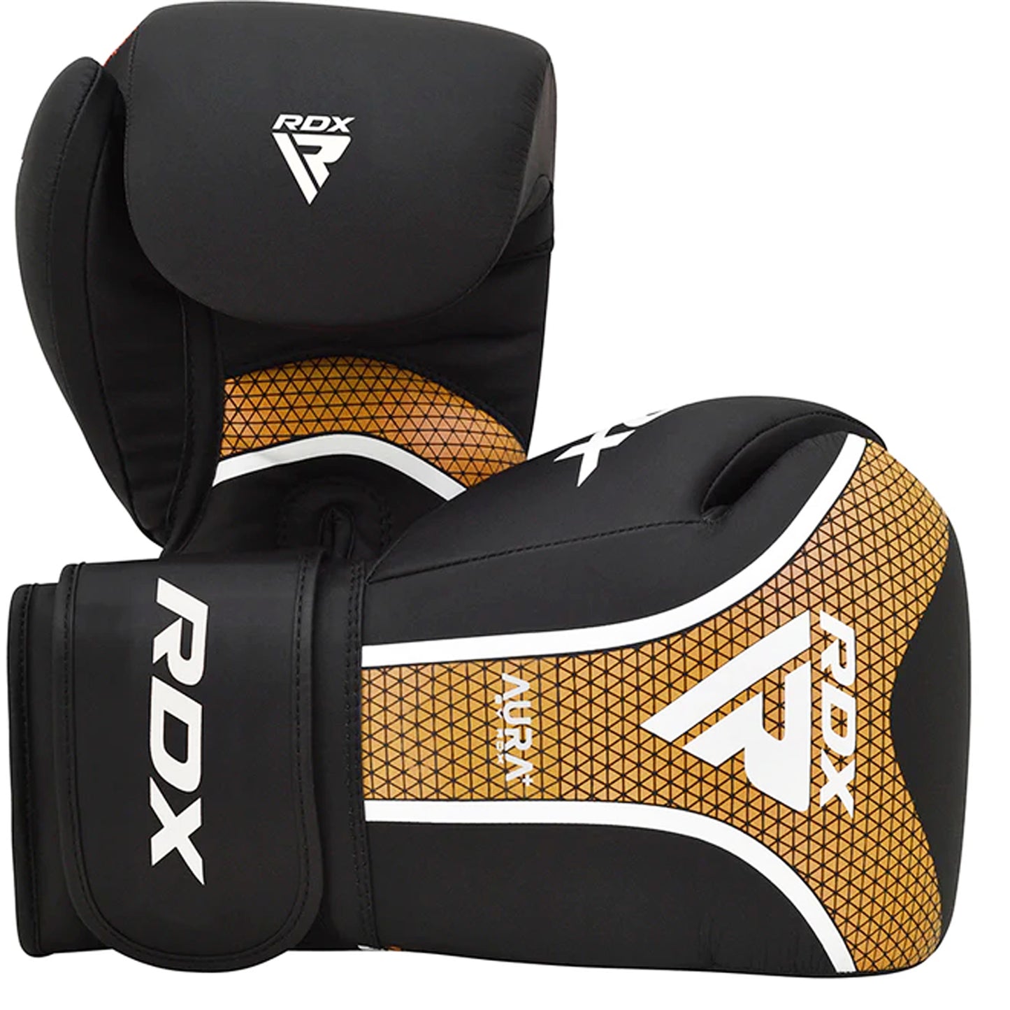 RDX GOLDEN BOXING GLOVES AURA PLUS T-17