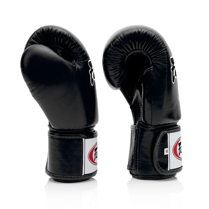 Fairtex BGV1 Black Muay Thai Boxing Gloves