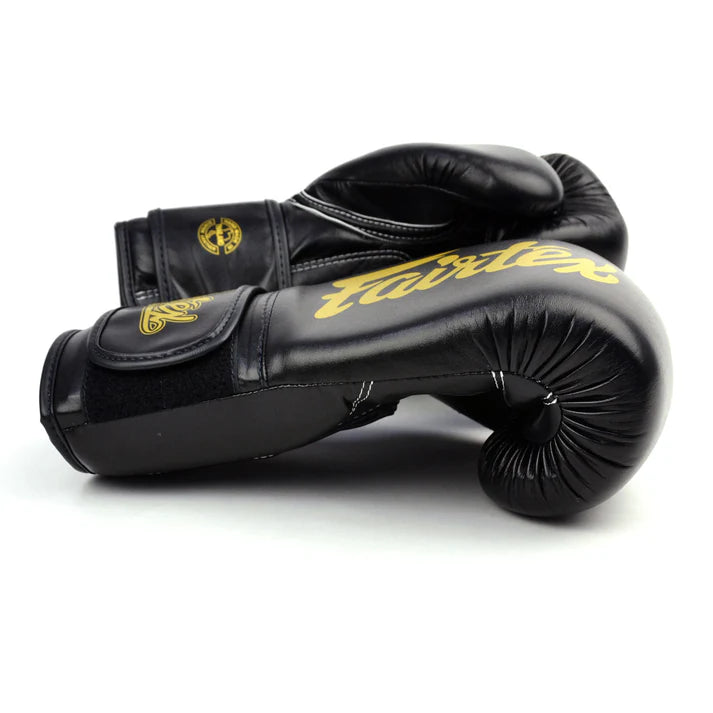 Fairtex BGV18 Black/Gold Super Sparring Gloves