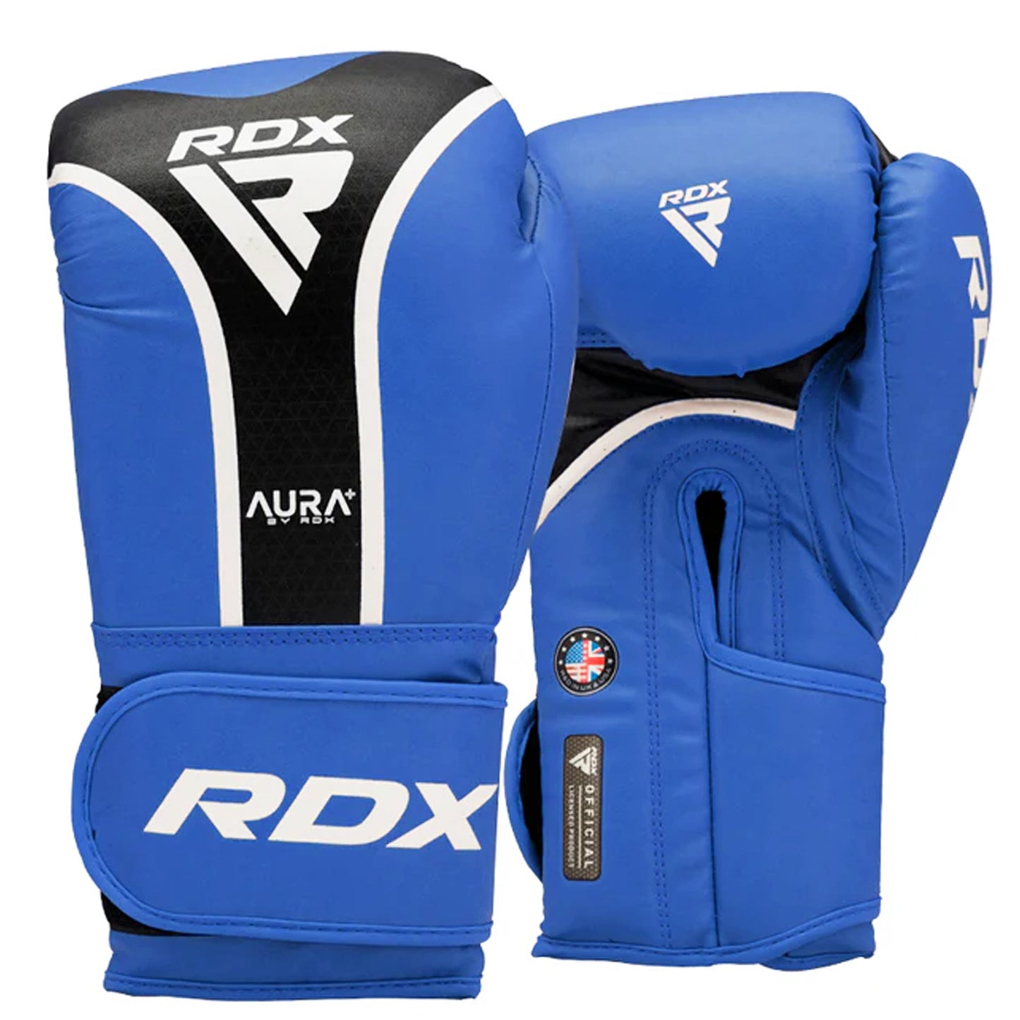 RDX BLUE BOXING GLOVES AURA PLUS T-17