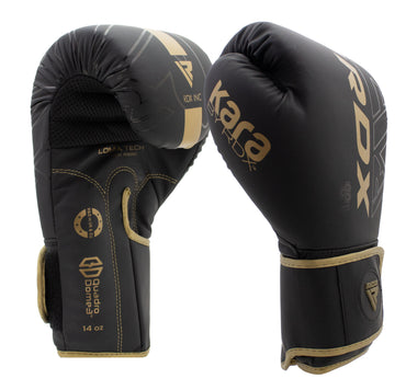 RDX F6 Kara Matte Golden Boxing Gloves