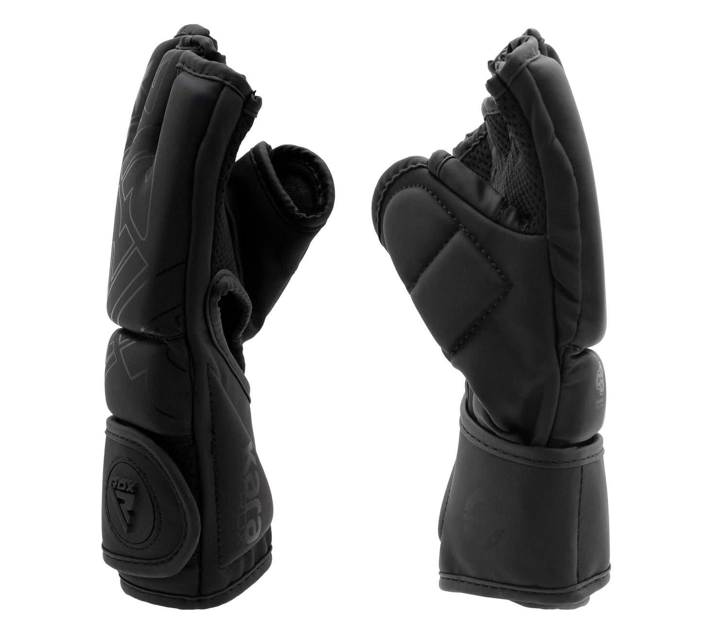 RDX F6 KARA MMA Grappling Gloves Matte Black