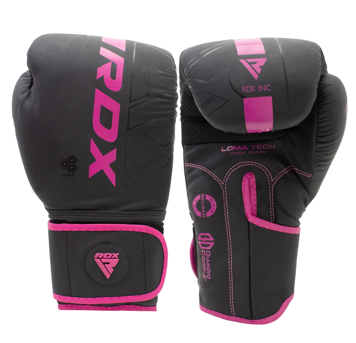 RDX F6 Kara Matte Pink Boxing Gloves