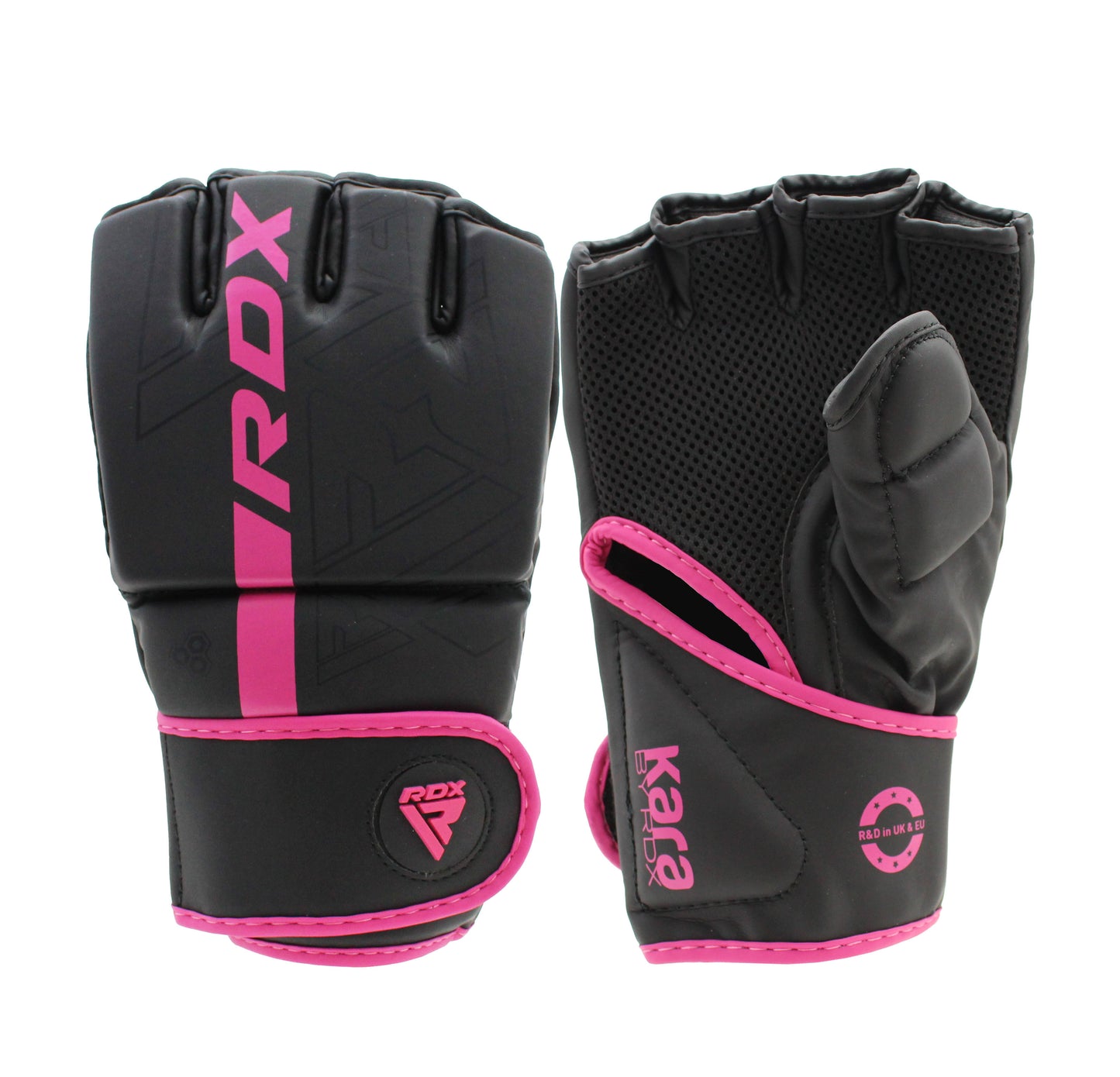 RDX F6 KARA MMA Grappling Gloves Matte Pink