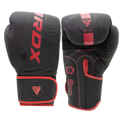 RDX F6 Kara Matte Red Boxing Gloves