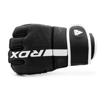 RDX F6 KARA MMA Grappling Gloves Matte White