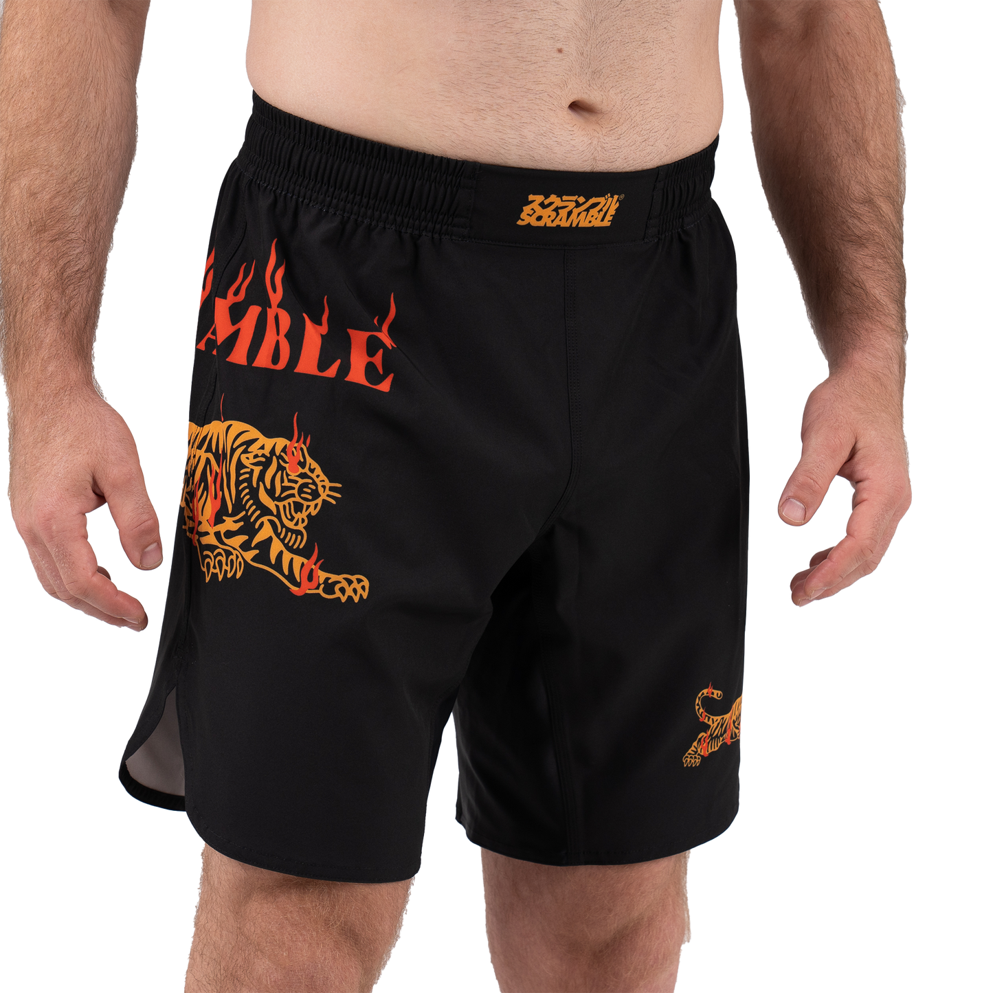 Scramble Burning Tiger Grappling Shorts