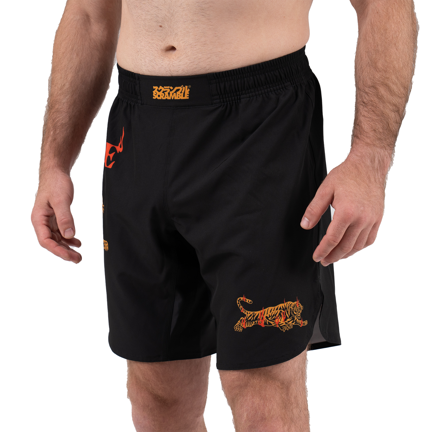 Scramble Burning Tiger Grappling Shorts