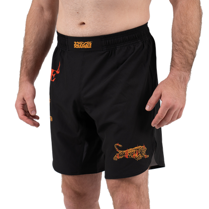 Scramble Burning Tiger Grappling Shorts