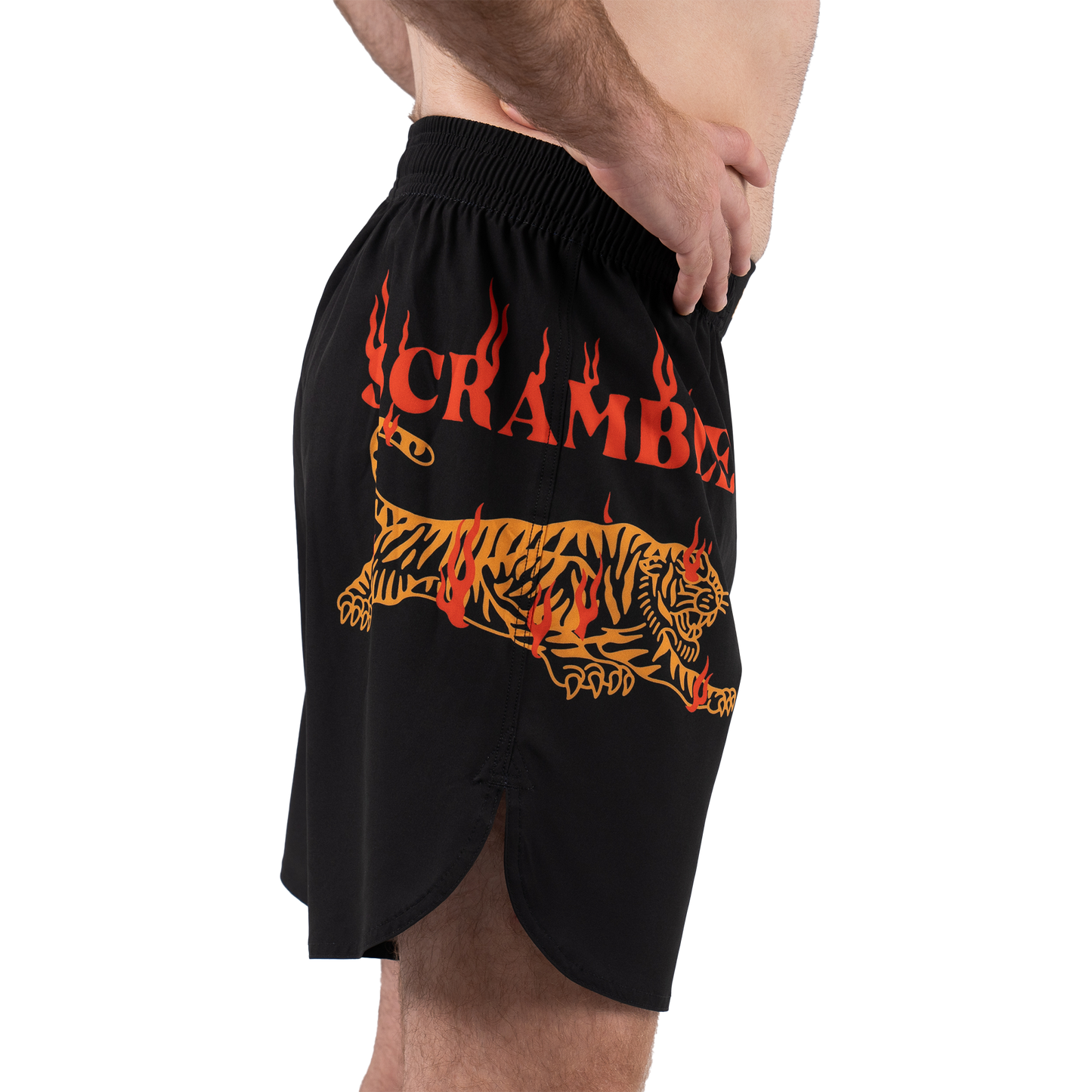 Scramble Burning Tiger Grappling Shorts