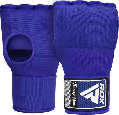 RDX IS Gel Padded Blue Inner Gloves Hook & Loop Strap for Knuckle Protection Wraps OEKO-TEX® Standard 100 certified
