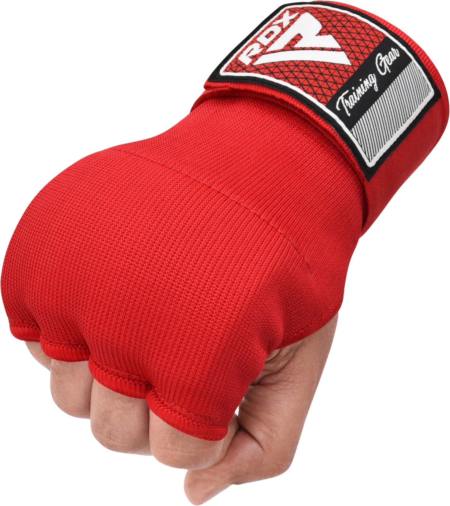 RDX IS Gel Padded Red Inner Gloves Hook & Loop strap for Knuckle Protection Wraps OEKO-TEX® Standard 100 certified