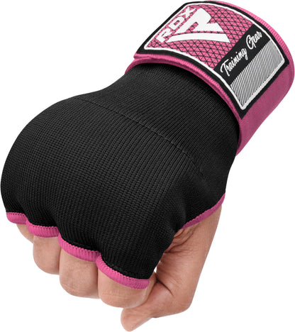 RDX IS Gel Padded Pink Inner Gloves Hook & Loop Srap for Knuckle Protection Wraps OEKO-TEX® Standard 100 certified