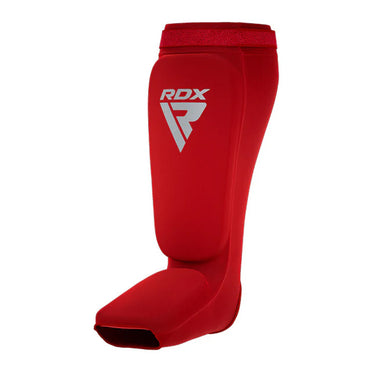 RDX SIB Shin & Instep Guard | OEKO-TEX® 100 Certified | Red/White