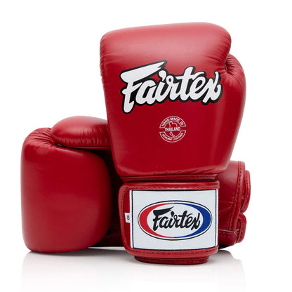 Fairtex BGV1 Red Muay Thai Boxing Gloves