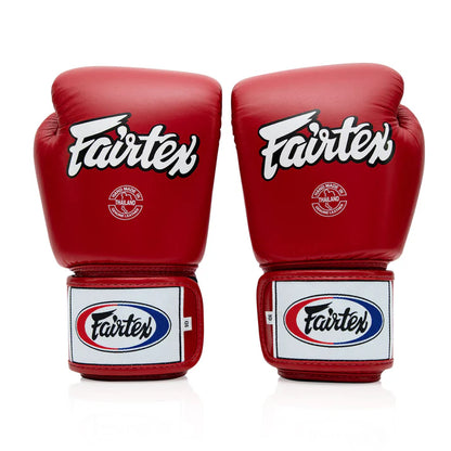 Fairtex BGV1 Red Muay Thai Boxing Gloves