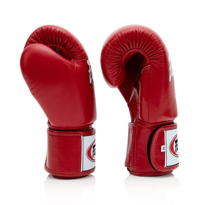 Fairtex BGV1 Red Muay Thai Boxing Gloves