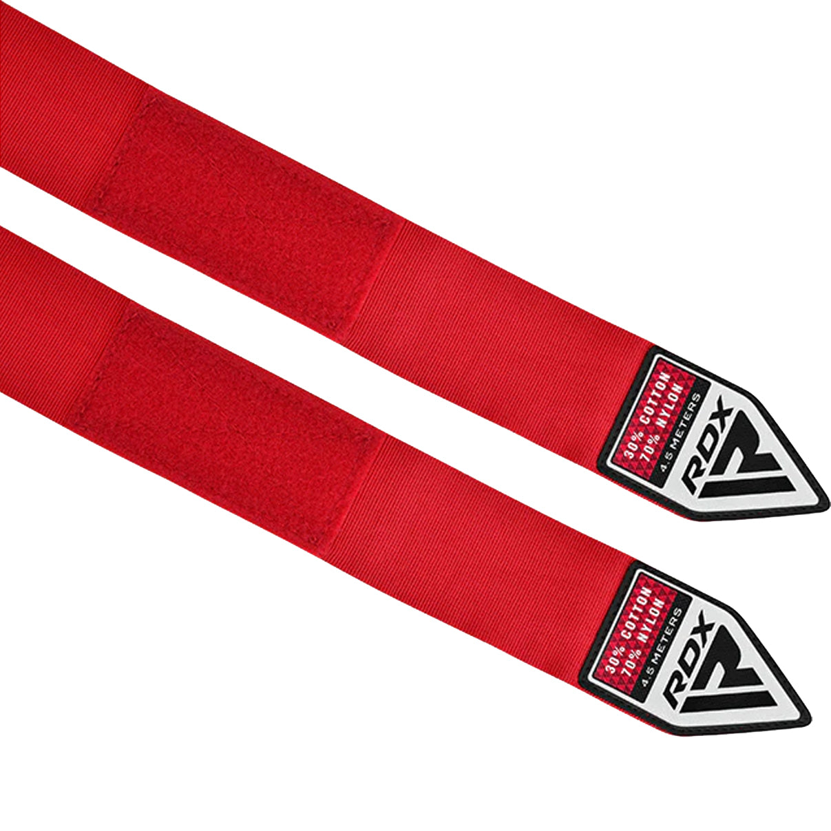 RDX 4.5M Professional Boxing Hand Wraps Red