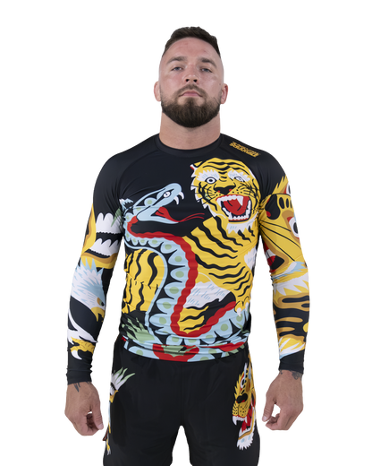 Scramble Sukajan Long Sleeve Rashguard