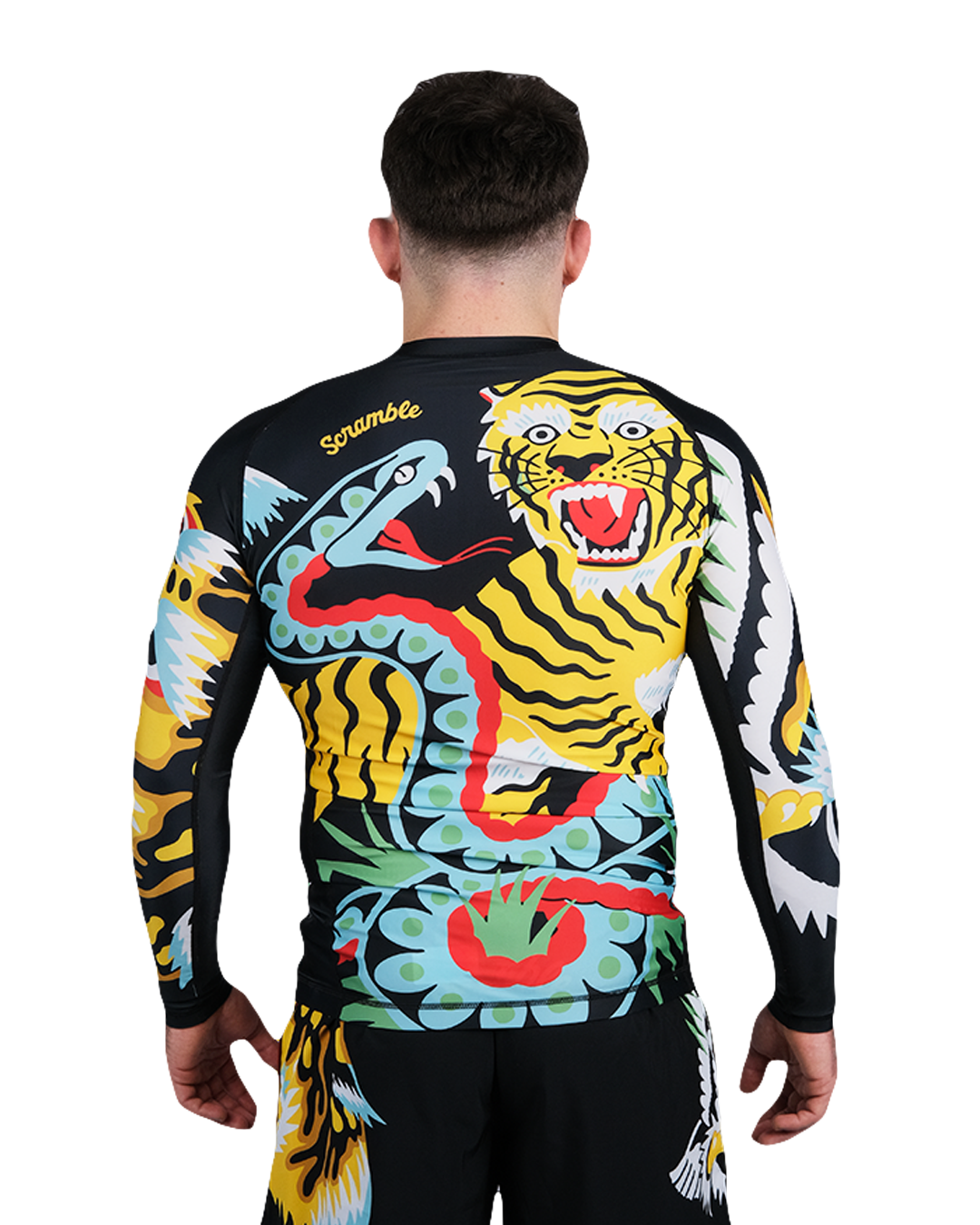 Scramble Sukajan Long Sleeve Rashguard