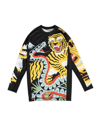 Scramble Sukajan Long Sleeve Rashguard