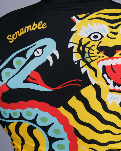 Scramble Sukajan Long Sleeve Rashguard