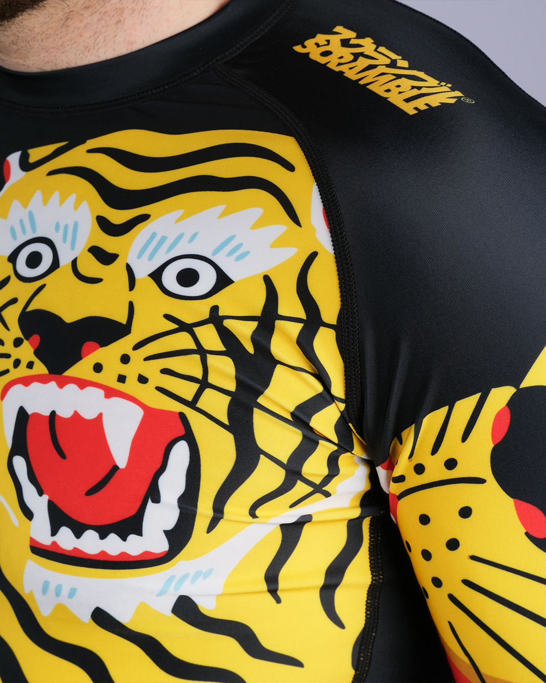 Scramble Sukajan Long Sleeve Rashguard