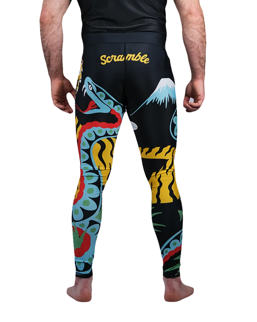 Scramble Sukajan Compression Spats | High-Performance BJJ Gear