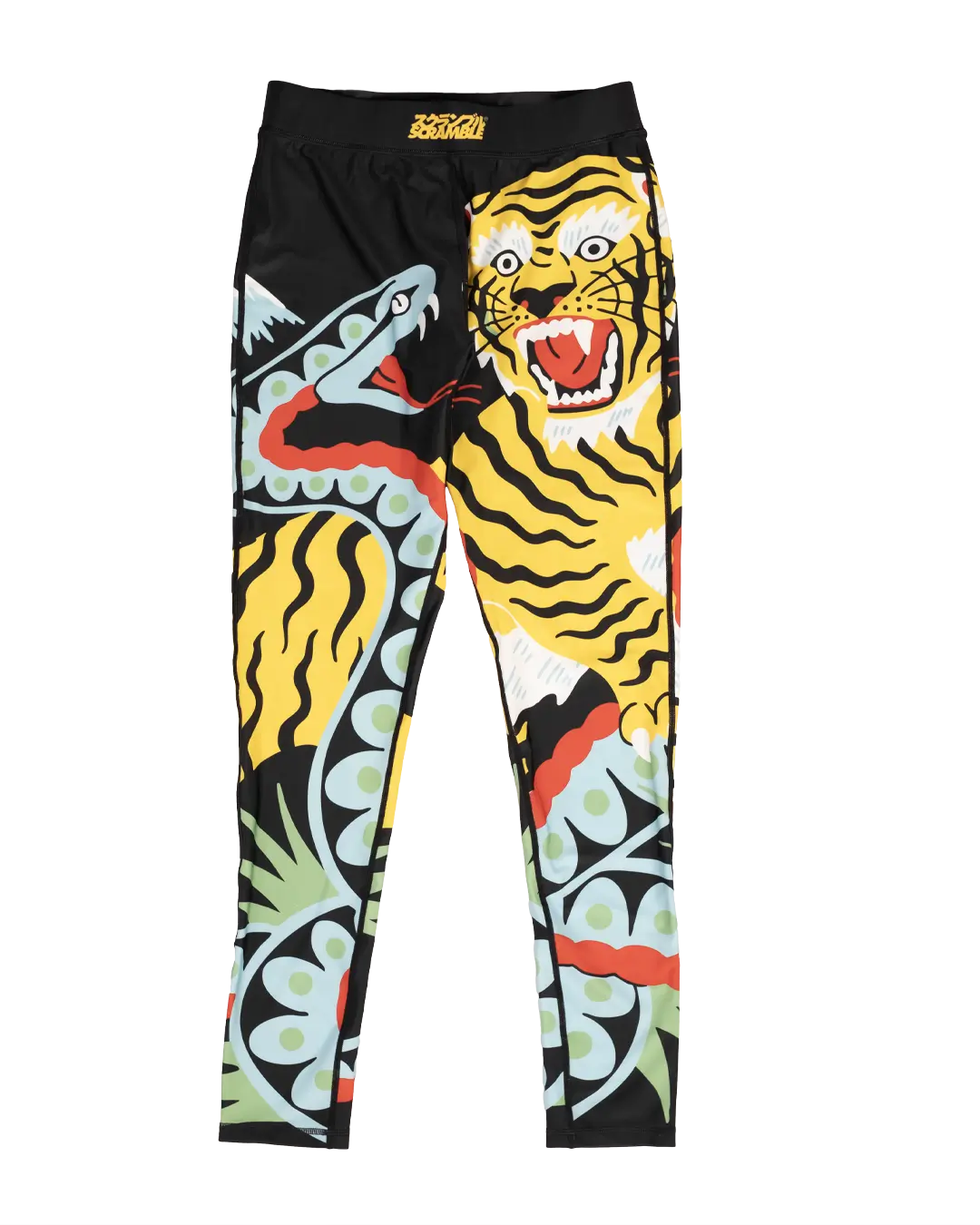 Scramble Sukajan Compression Spats | High-Performance BJJ Gear