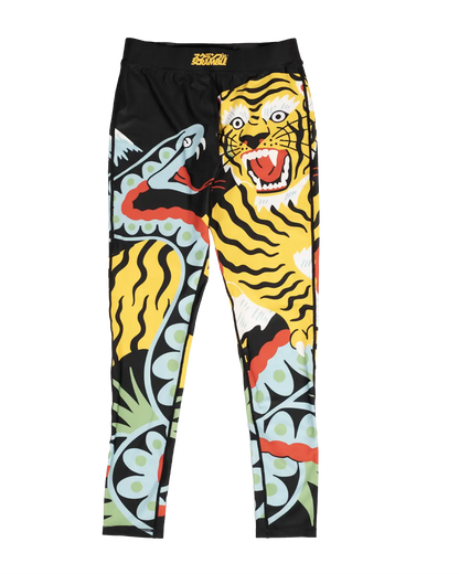 Scramble Sukajan Compression Spats | High-Performance BJJ Gear